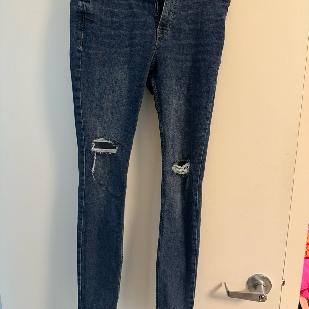 Old Navy Women's Dark Blue Skinny Jeans